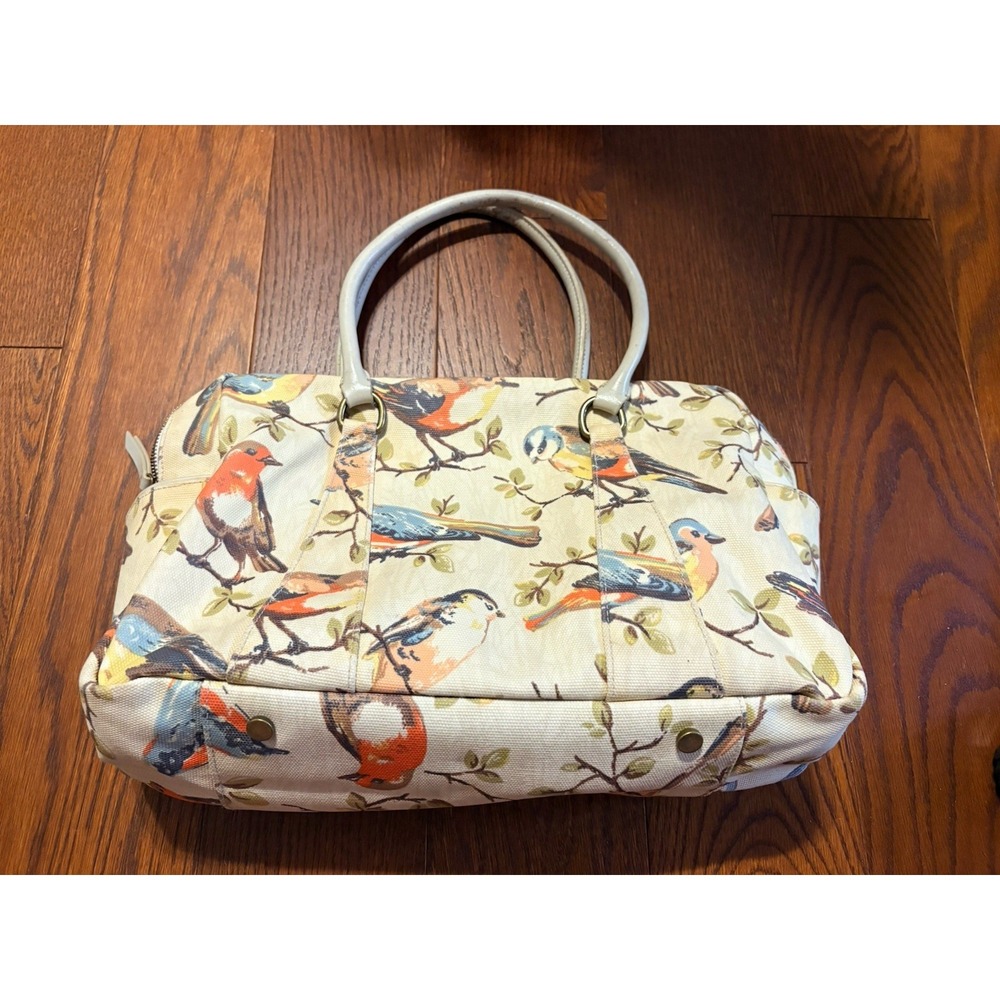 Cath Kidston London Bird Weekender Duffle Bag Navy Overnight Travel Bag